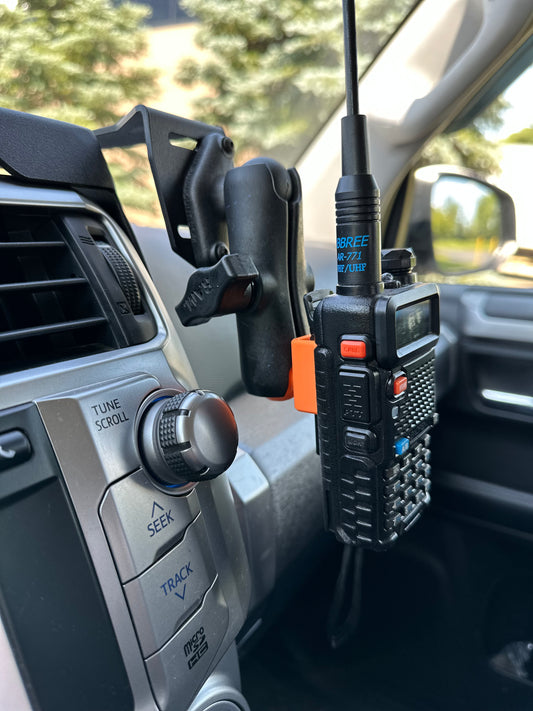Ram Mount for Baofeng UV5R/BF-F8HP belt clip